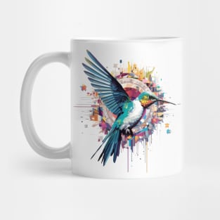 Hummingbird Bird Animal Freedom World Wildlife Wonder Abstract Mug